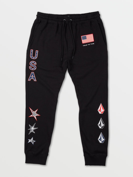 Pantalon USST Iconic Stone - USST BLACK