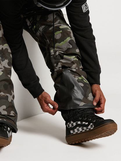 Regen-Gore-Tex-Schneelatzhose - SCHWARZ