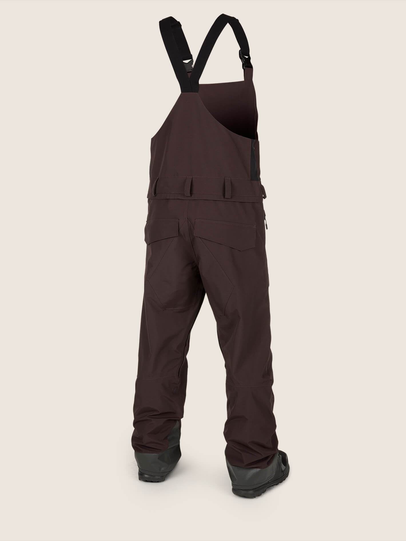 Rain Gtx Latzhose - SCHWARZ ROT