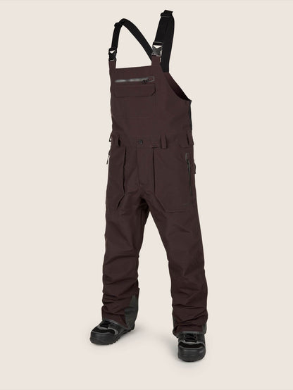 Rain Gtx Latzhose - SCHWARZ ROT