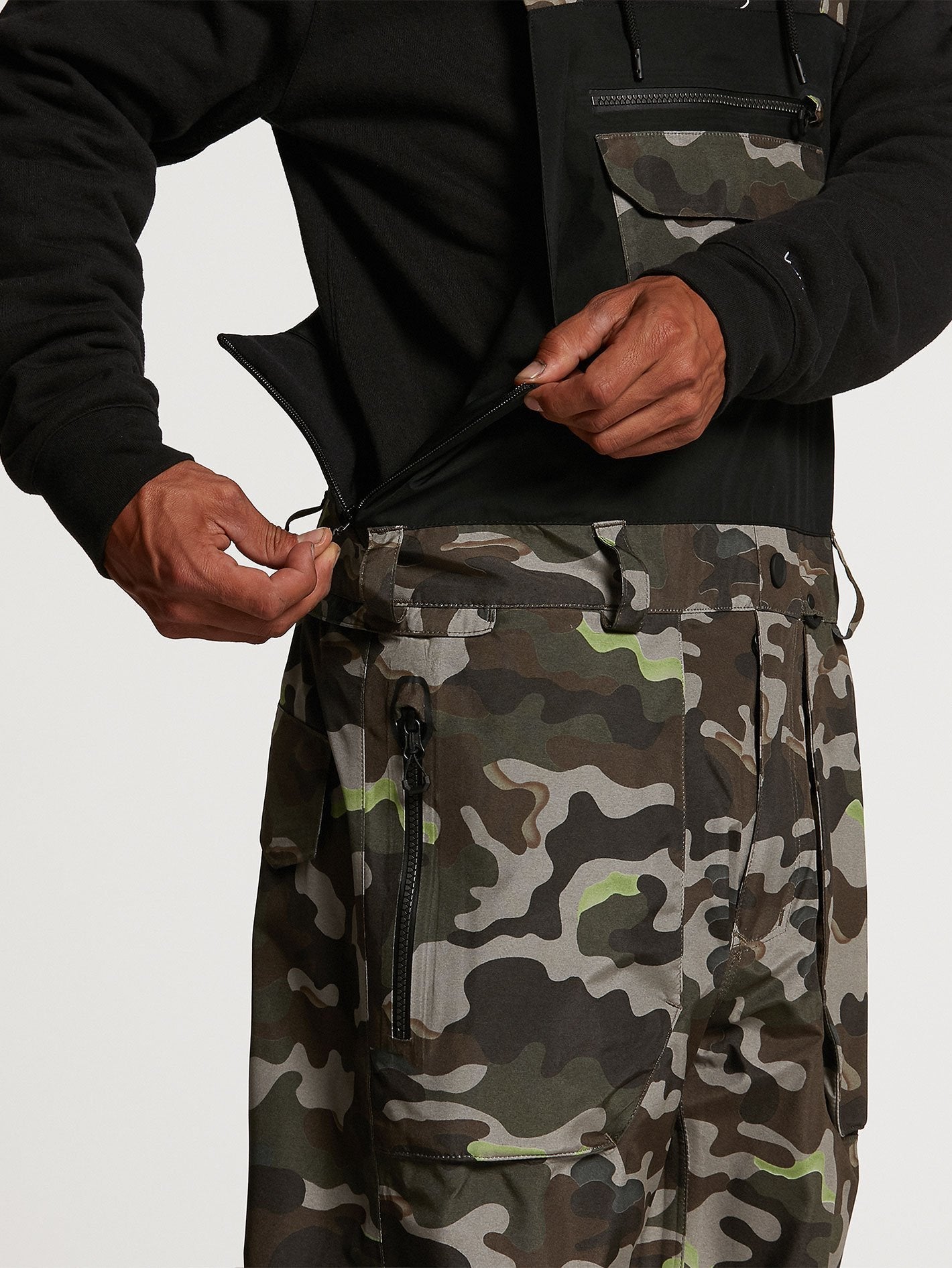 Snow Rain GORE-TEX Latzhose - Gebranntes Khaki