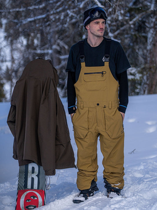 Snow Rain GORE-TEX Latzhose - Gebranntes Khaki