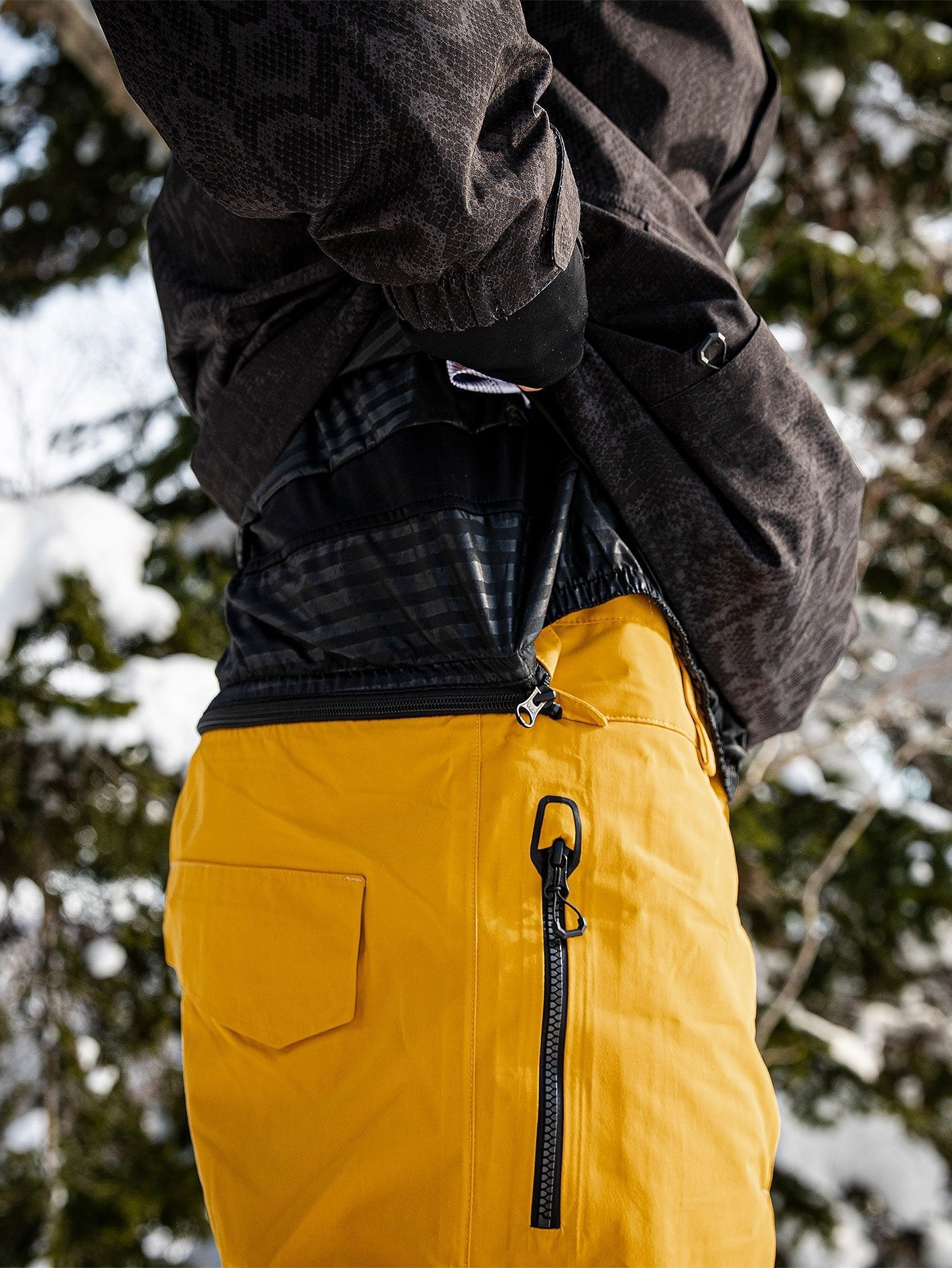 Rain Gore-Tex Snow Bib - RESIN GOLD