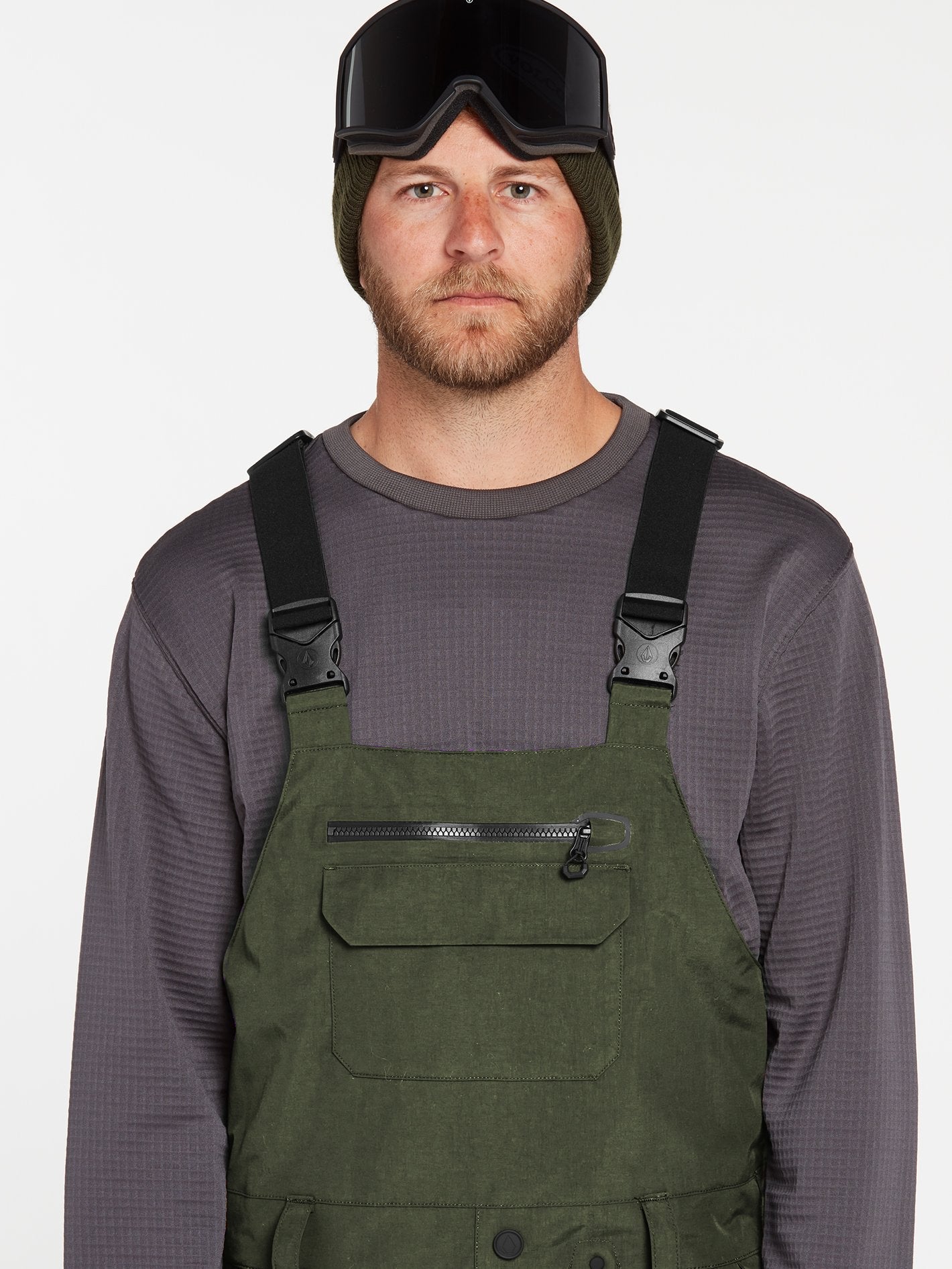 Regen-Gore-Tex-Schneeoverall - SATURATED GREEN