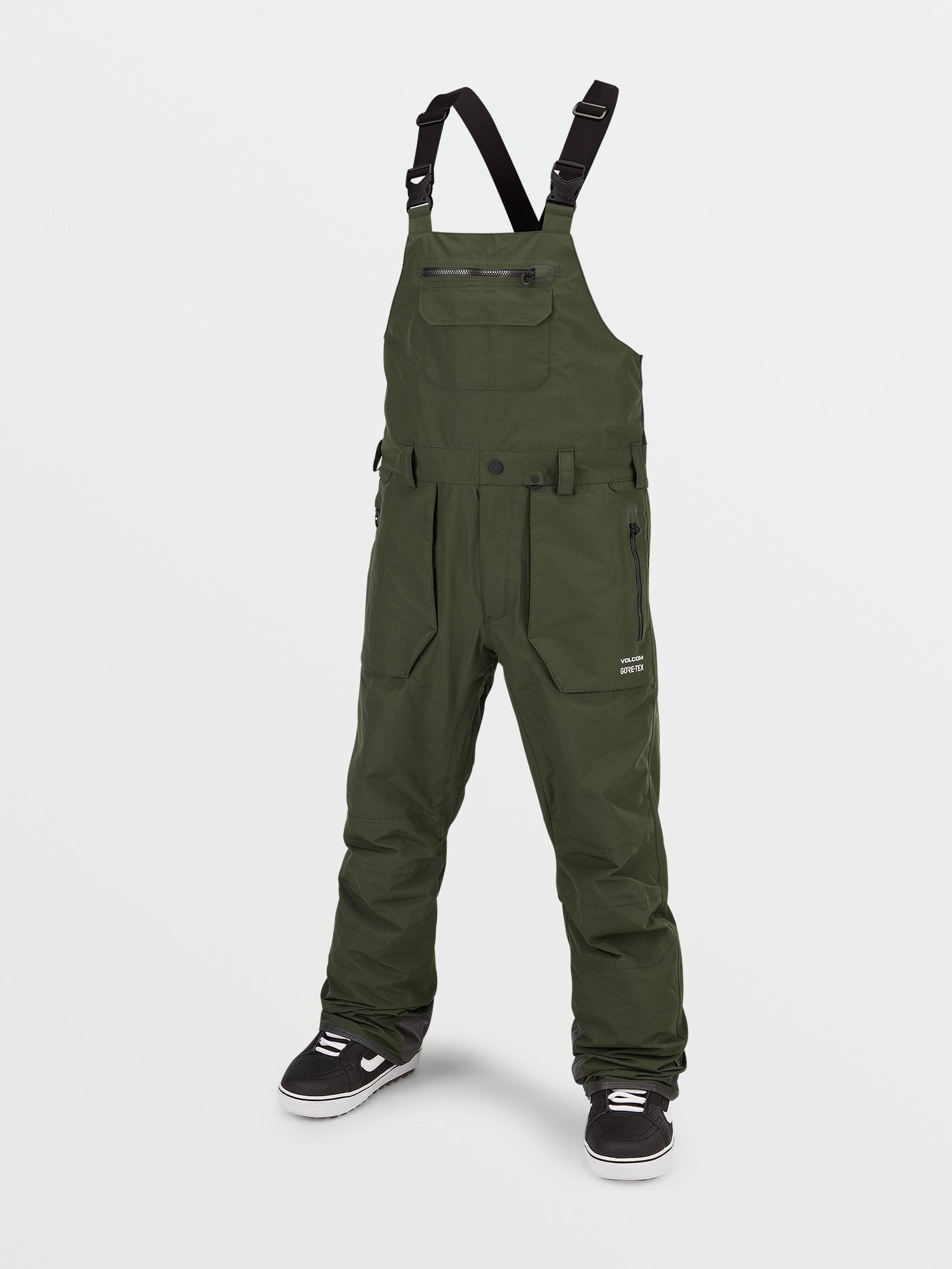 Regen-Gore-Tex-Schneeoverall - SATURATED GREEN