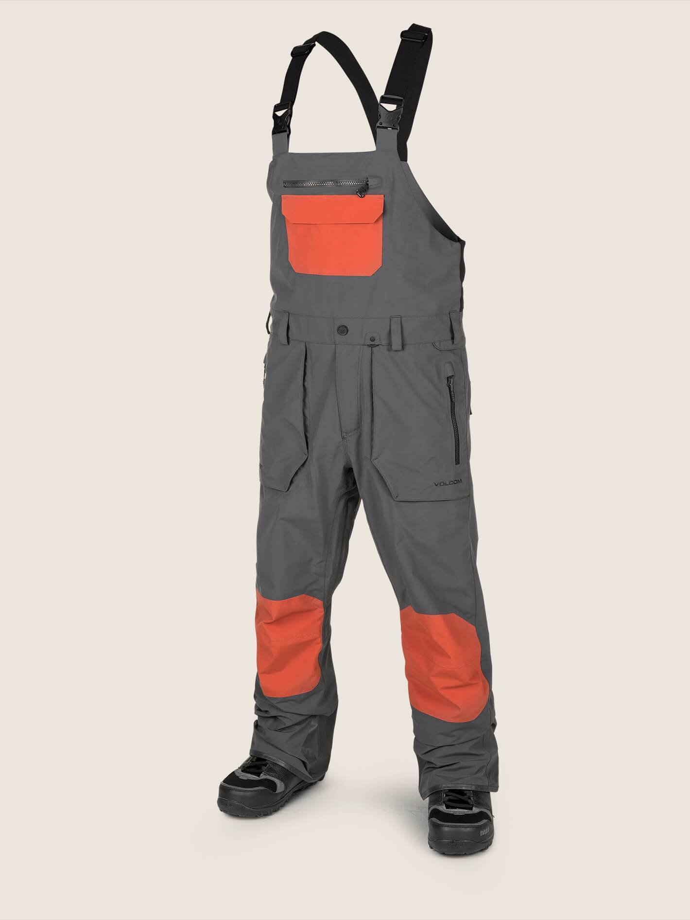 Rain GTX Bib Snow Bib - Vintage Black