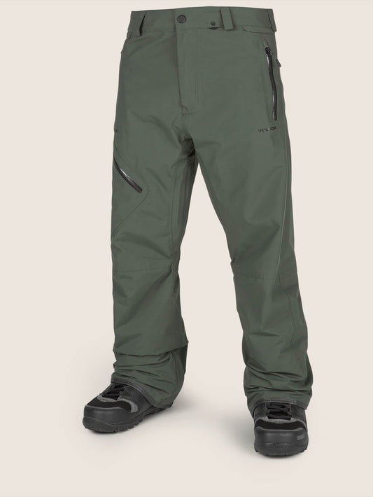 Schneehose L Gore-Tex - Schwarz Grün