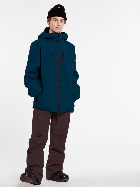 Schneehose L GORE-TEX - Schwarz Rot