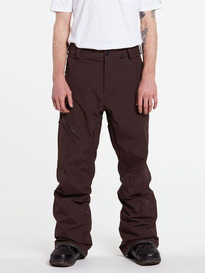 Schneehose L GORE-TEX - Schwarz Rot