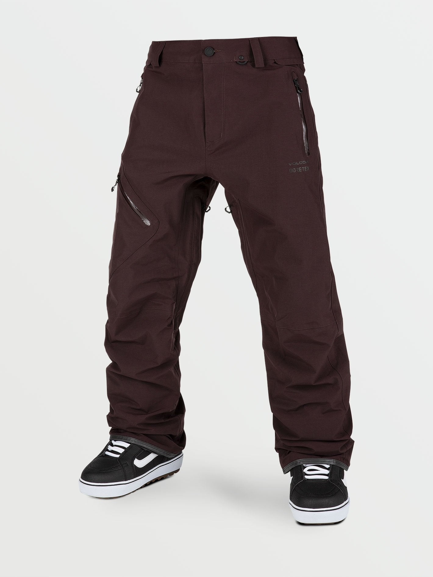 Schneehose L GORE-TEX - Schwarz Rot