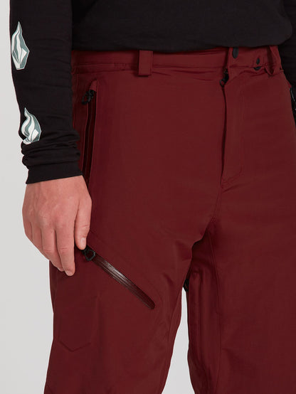 Gore-Tex Snow Pants L - BURNT RED