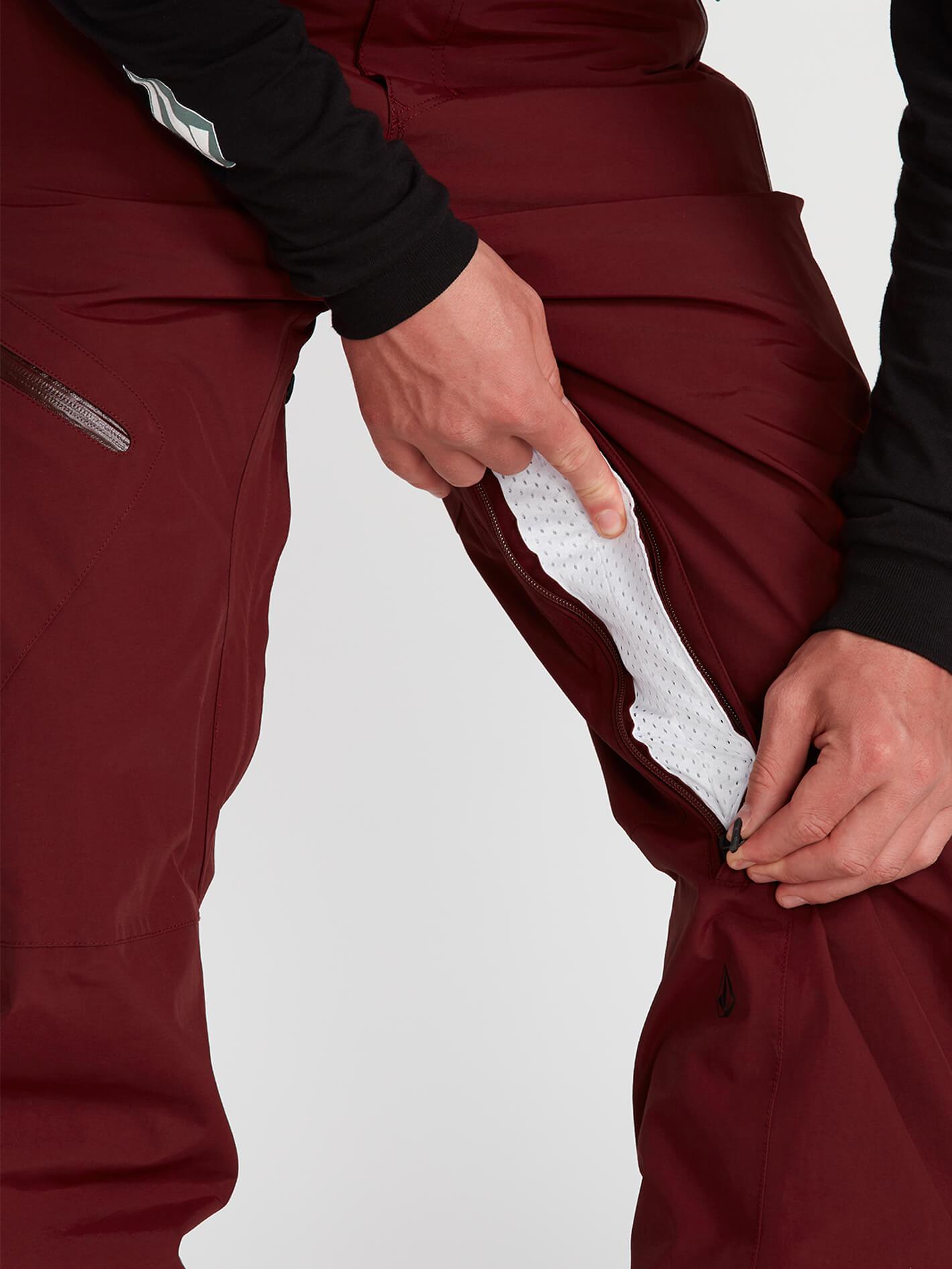 Gore-Tex Snow Pants L - BURNT RED