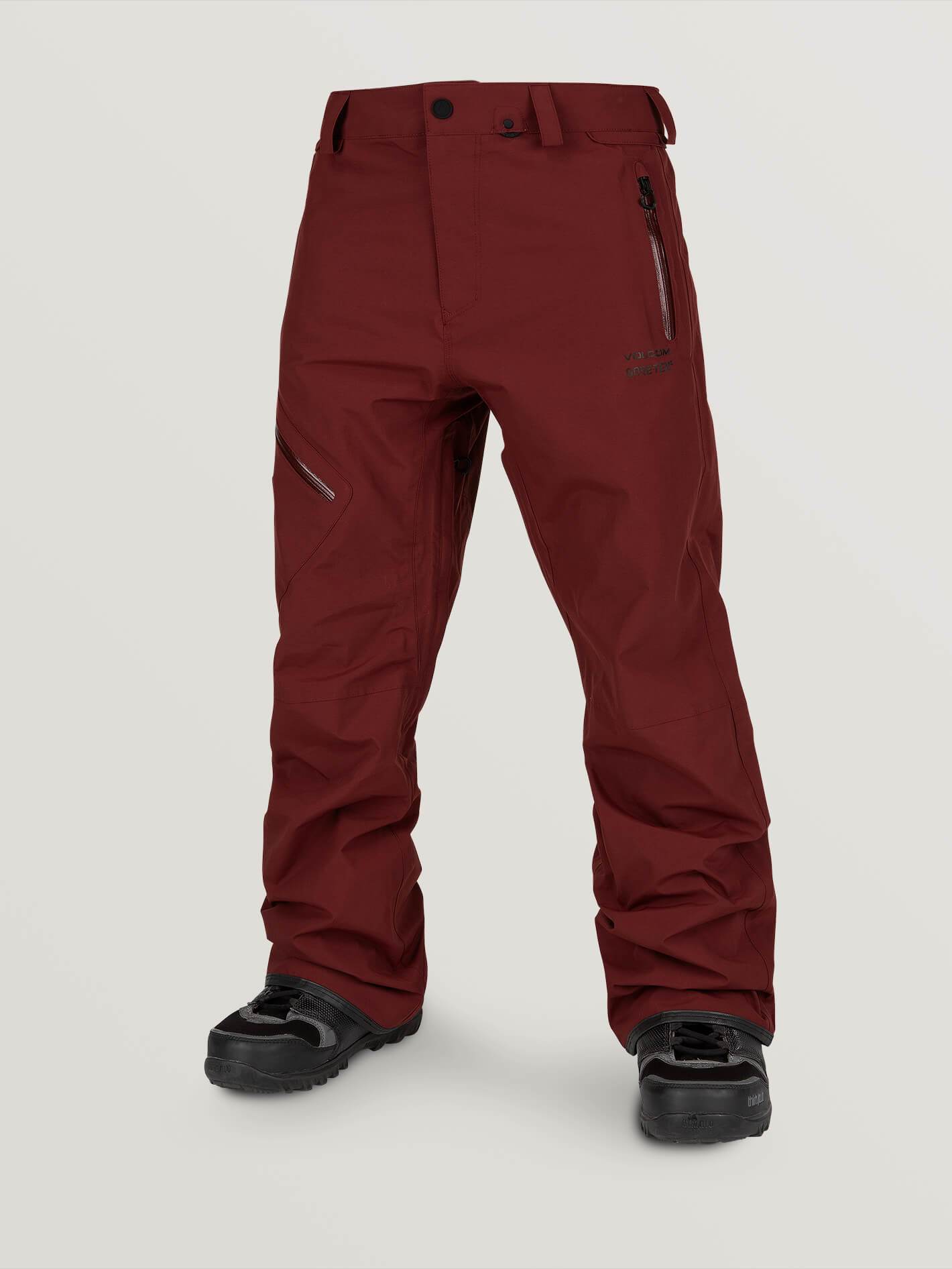 Gore-Tex Snow Pants L - BURNT RED