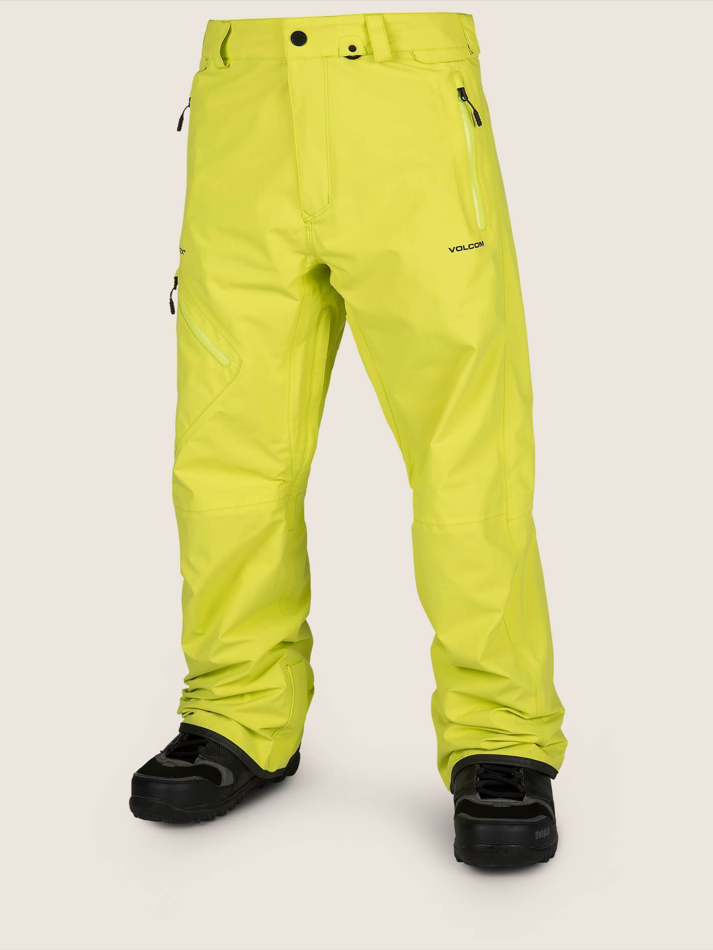 L Gore-Tex Schneehose - Limette