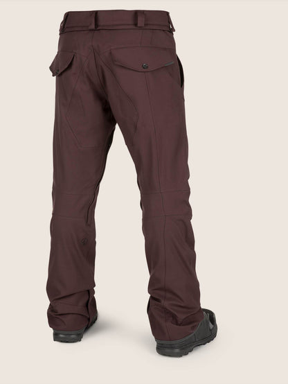 Articulated Snow Pants - Black Red