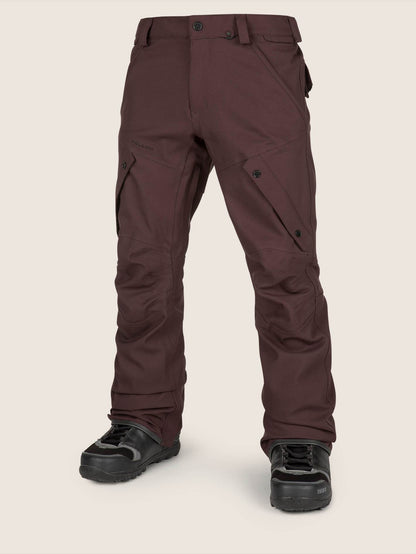 Articulated Snow Pants - Black Red