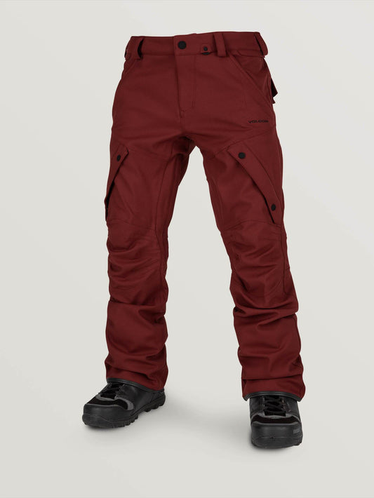 Vorgeformte Schneehose - BURNT RED