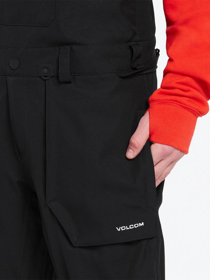 Roan Snow Bib - ACID BLACK