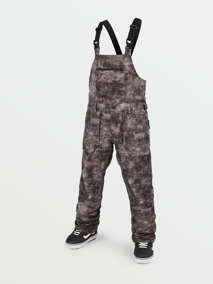 Roan Snow Bib - ACID BLACK