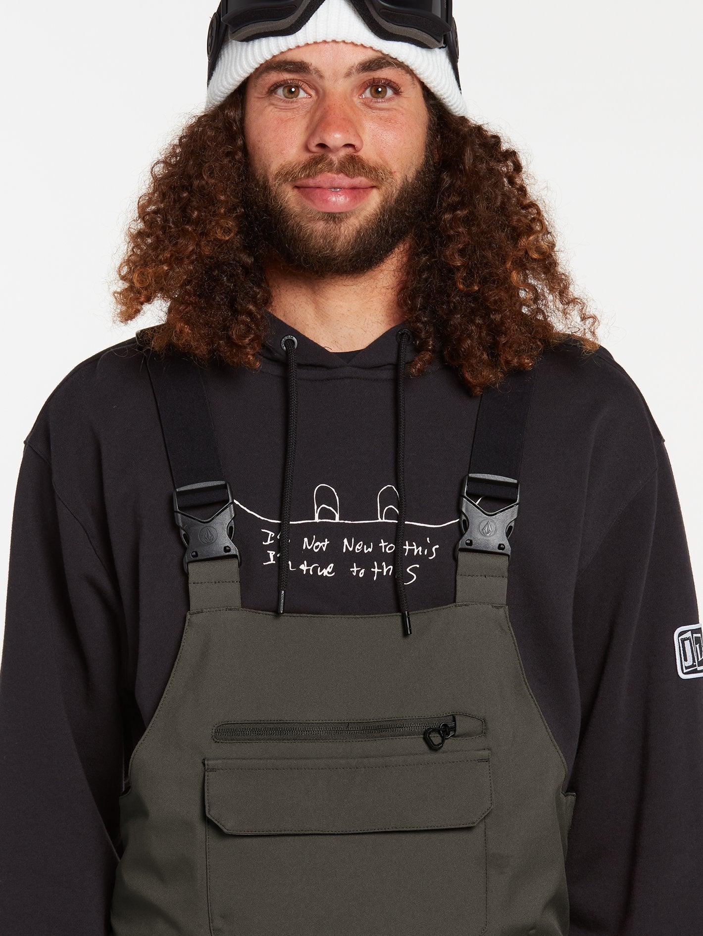 Roan Schneeoverall - SCHWARZ GRÜN