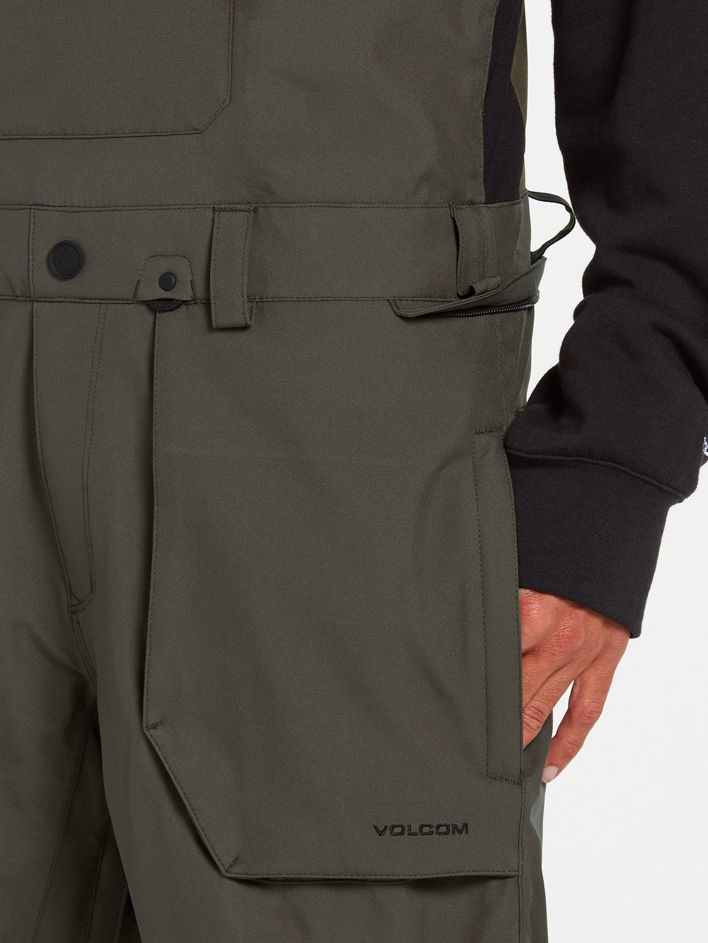 Roan Schneeoverall - SCHWARZ GRÜN