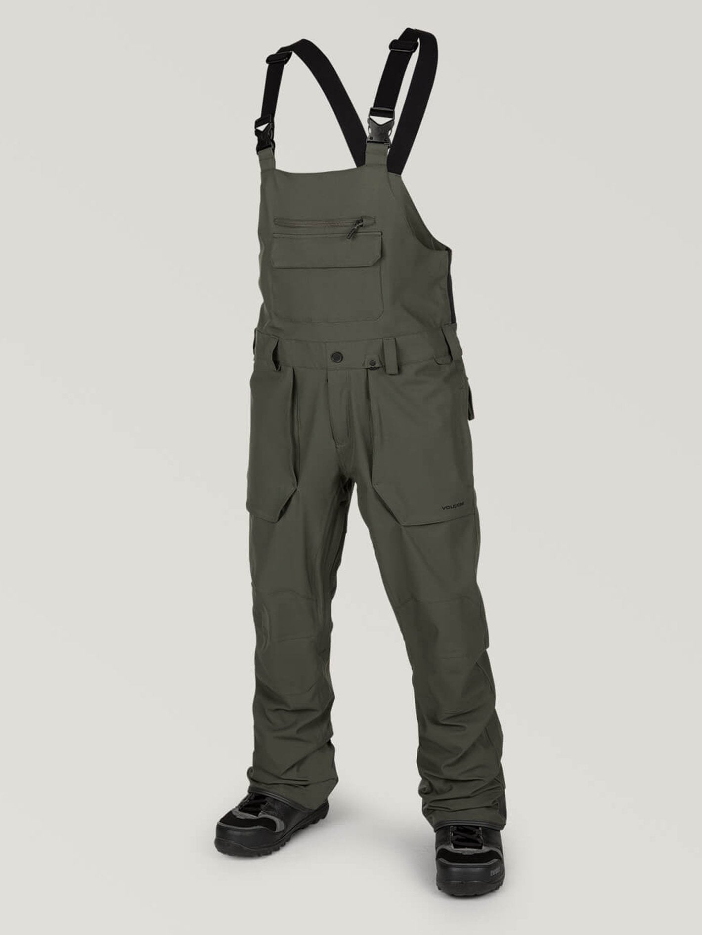 Roan Schneeoverall - SCHWARZ GRÜN