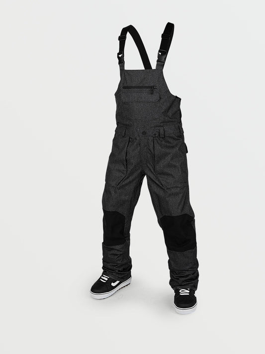 Snow Roan Latzhose - Black Static