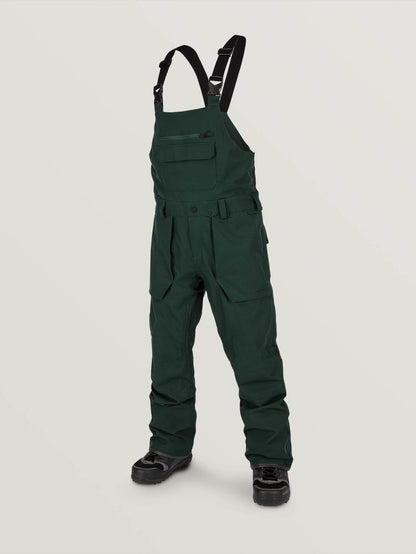 Roan Bib Overalls - DARK GREEN