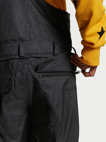 Snow Roan Bib Overalls - Resin Gold