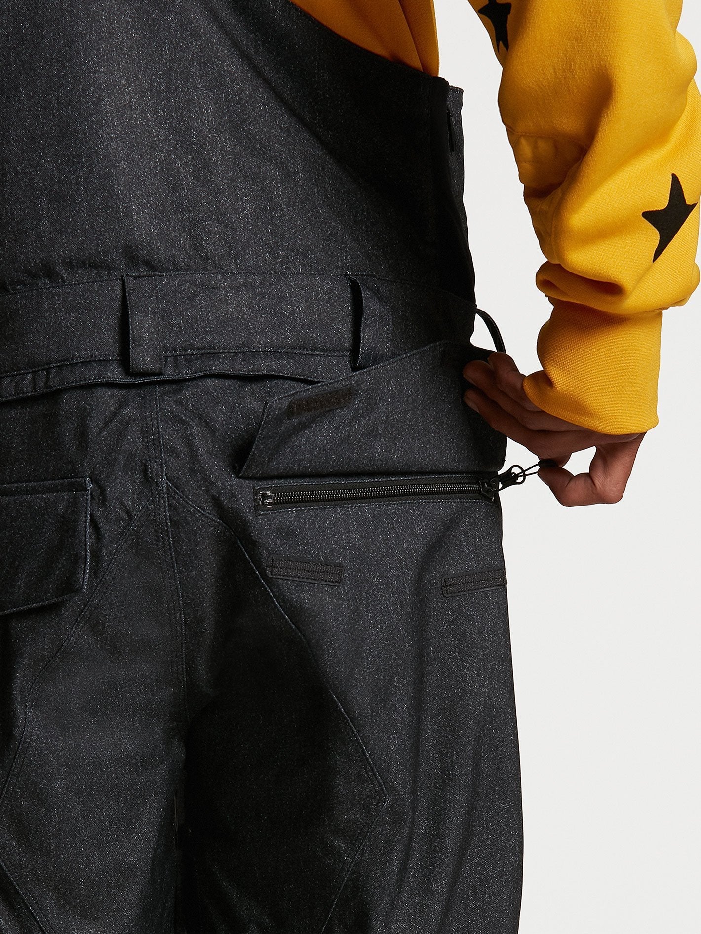 Snow Roan Bib Overalls - Teak