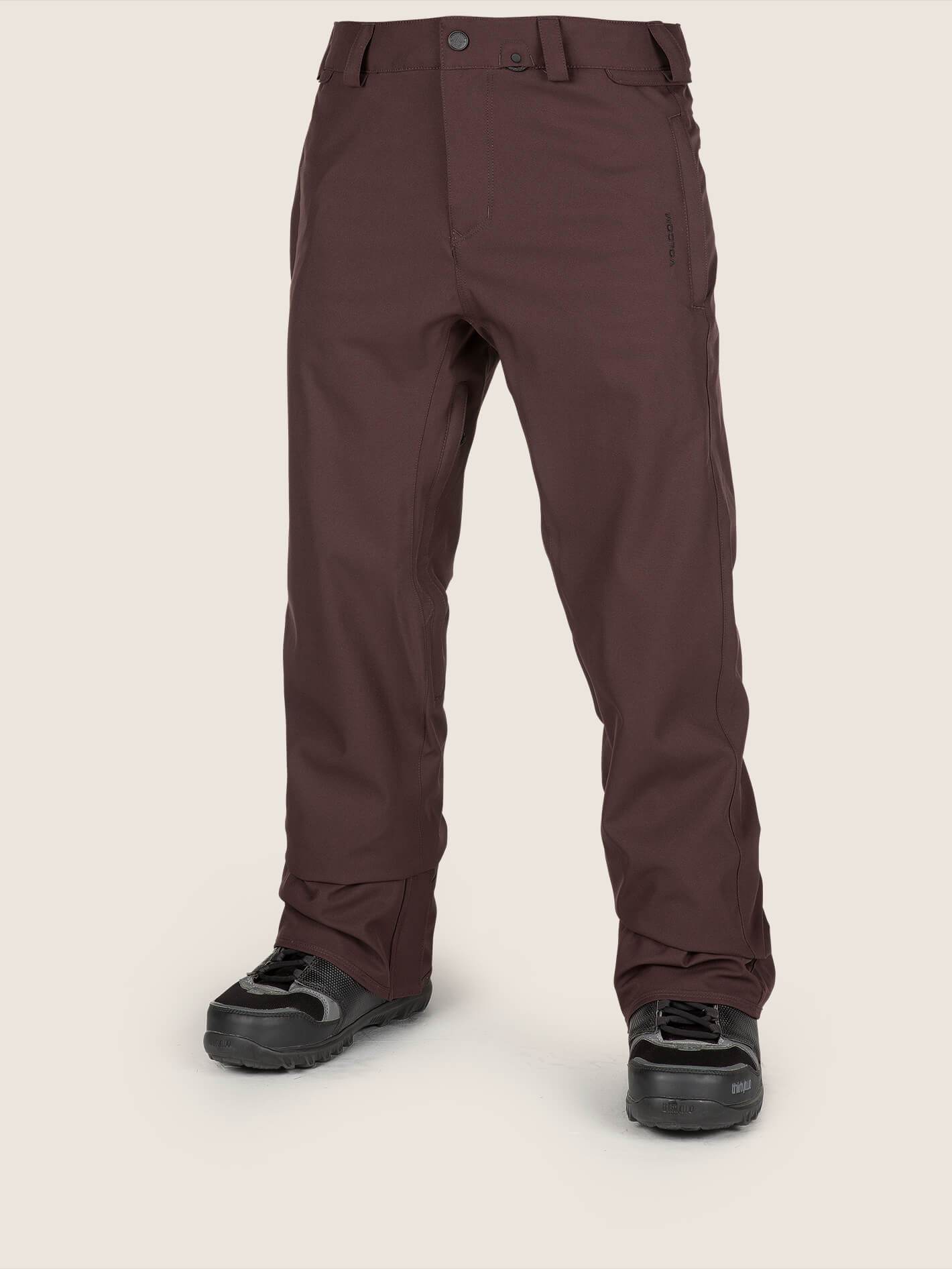Freakin Chino Snow Pants - Black Red