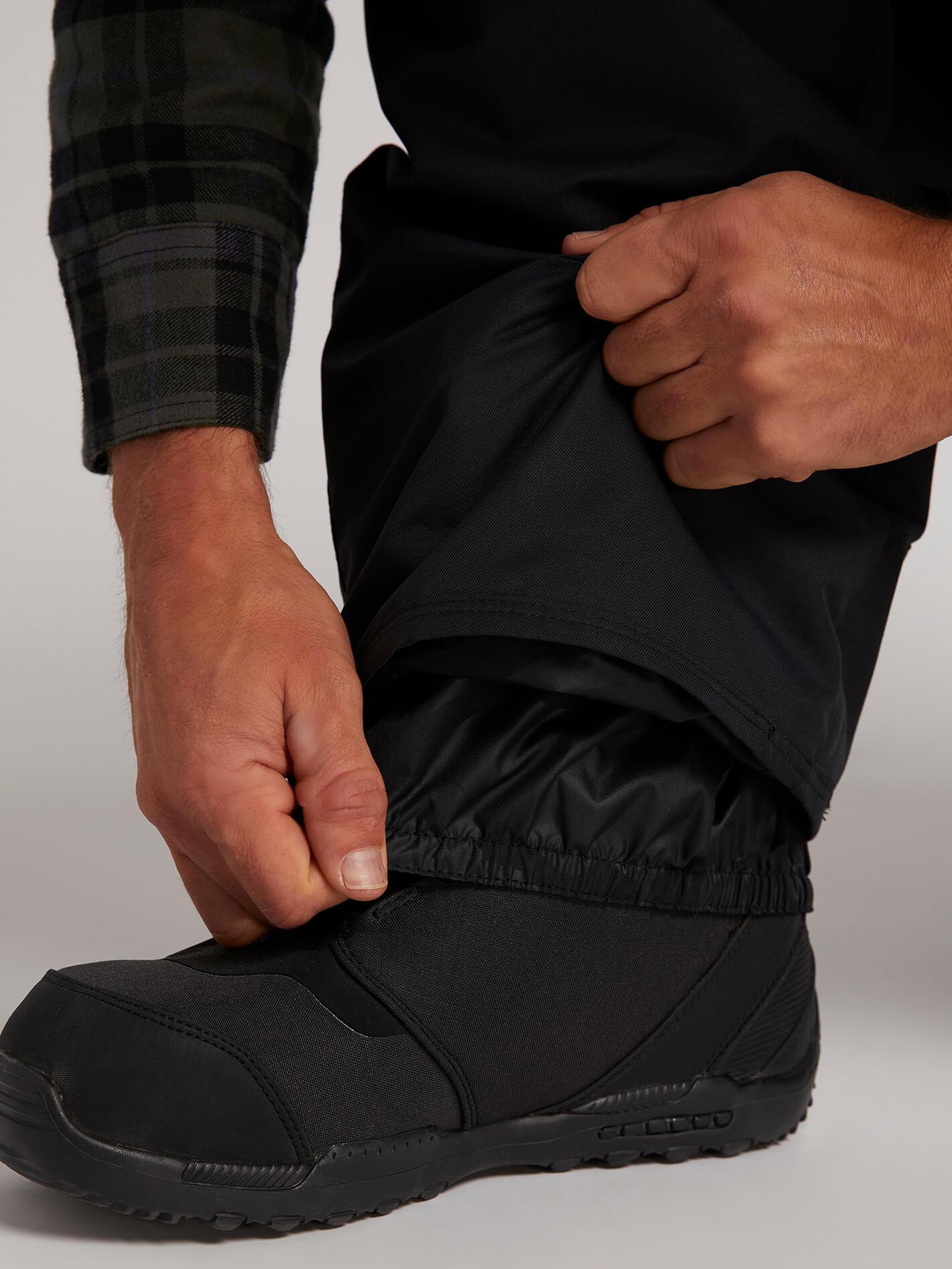 Carbon Schneehose - SCHWARZ