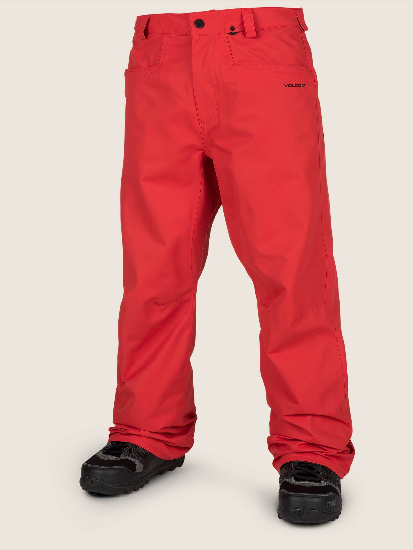 Carbon Snow Pants - Fire Red