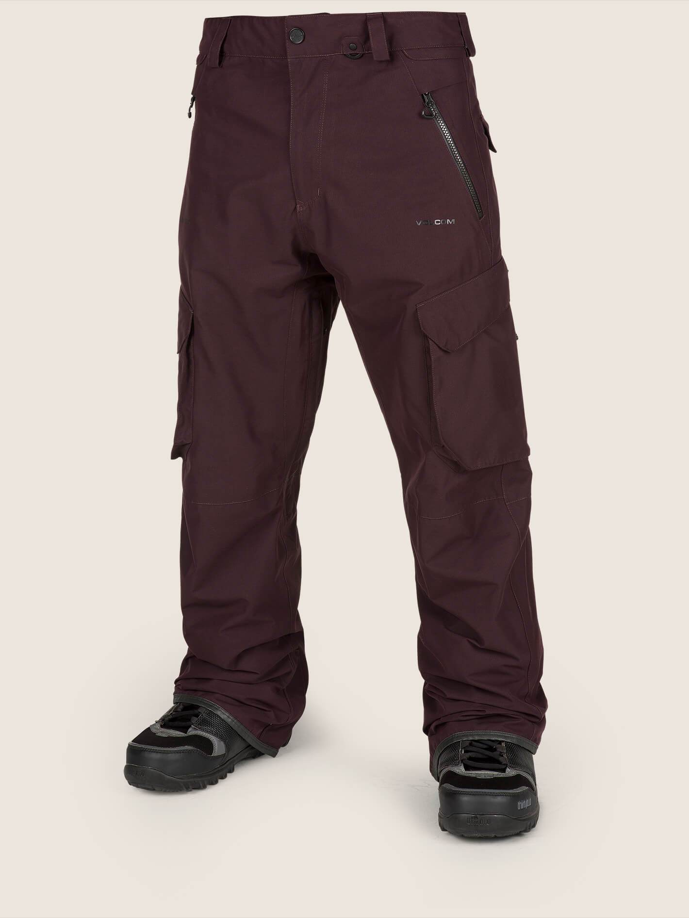 Lo Gore-Tex Schneehose - Schwarz Rot