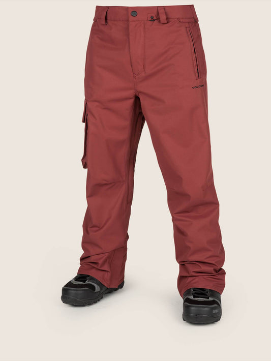 Pantalon de Snow Ventral  - Burnt Red