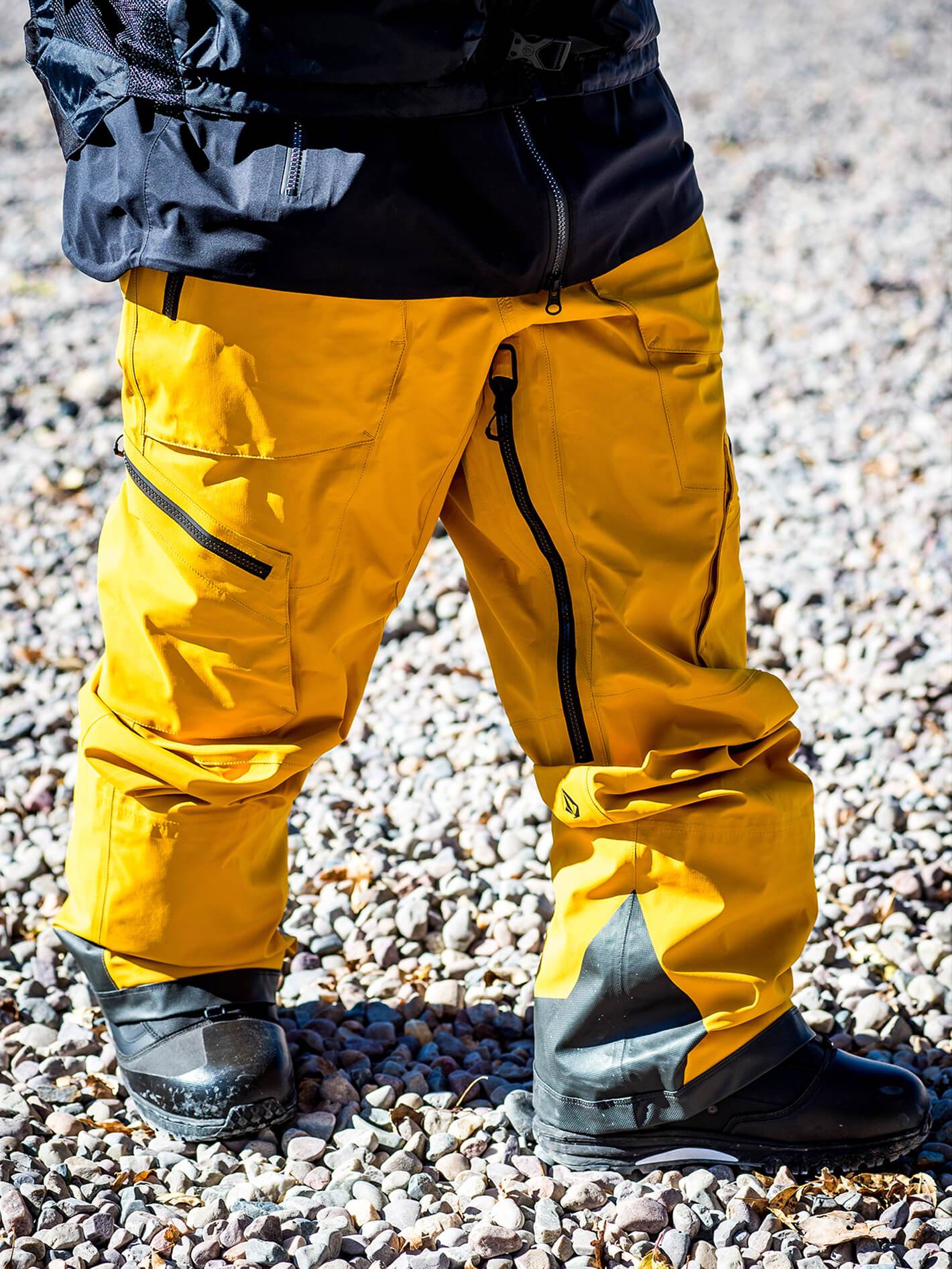 Gore-Tex Stretch Gore-Tex Schneehose - RESIN GOLD