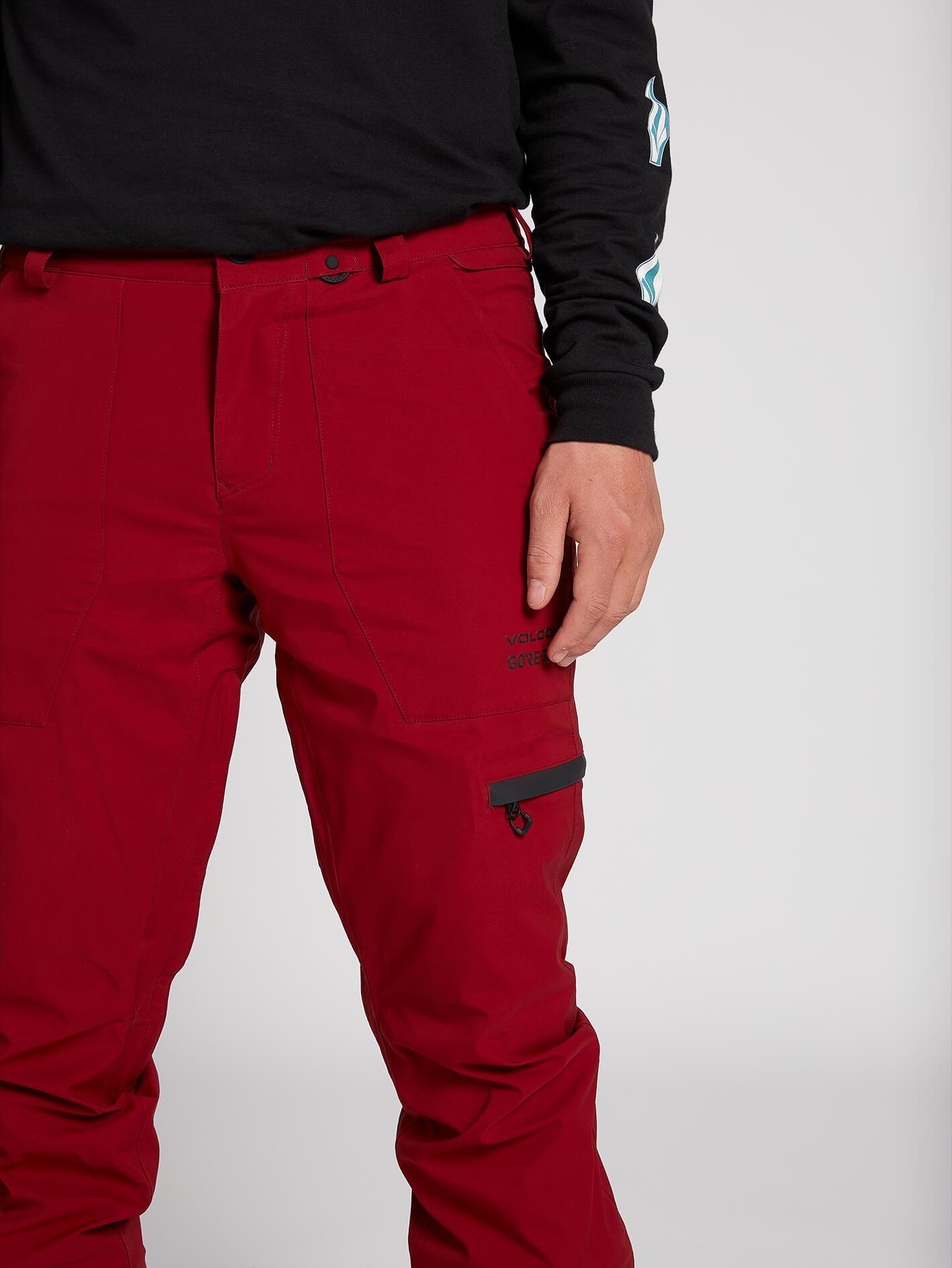 Pantalon De Snow Gore-Tex Stretch - BURNT RED