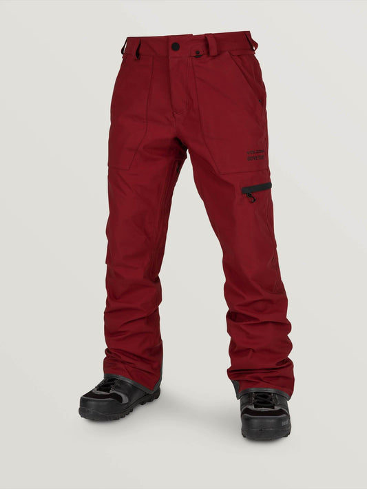 Gore-Tex Stretch-Schneehose - BURNT RED