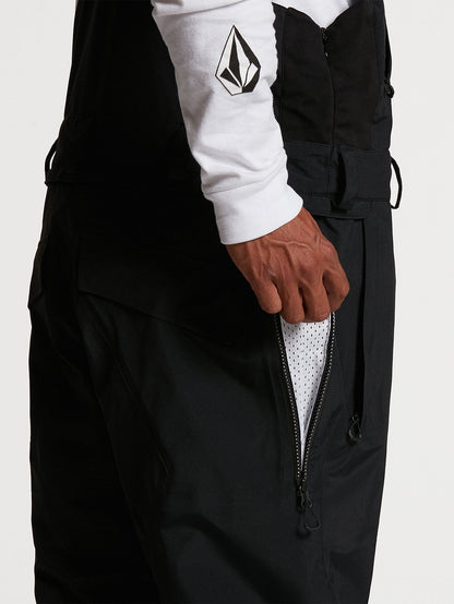 3L GORE-TEX Schneelatzhose - Schwarz
