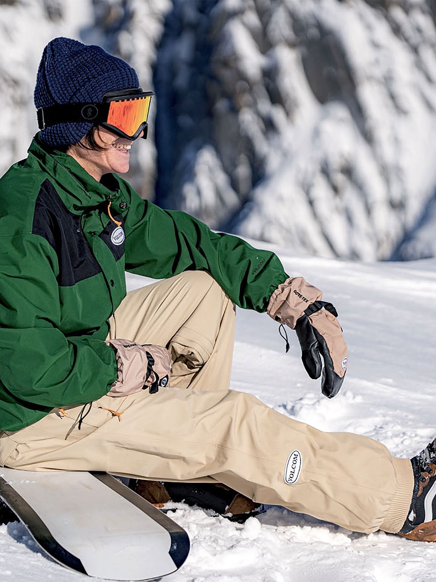Arthur Longo GORE-TEX Snow Pants - Khaki