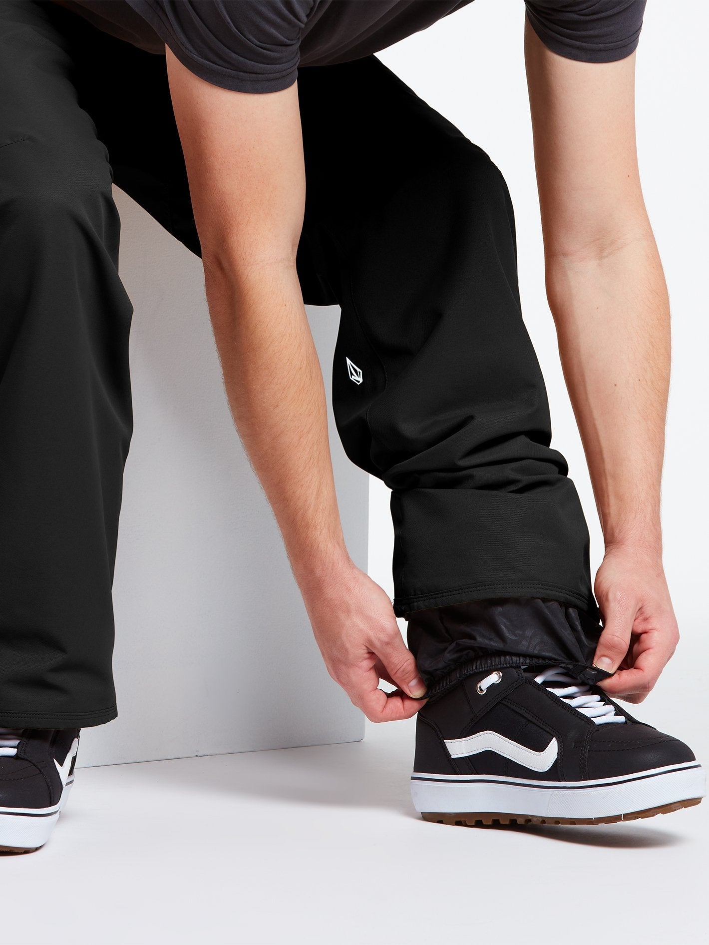 Carbon-Schneehose - SCHWARZ
