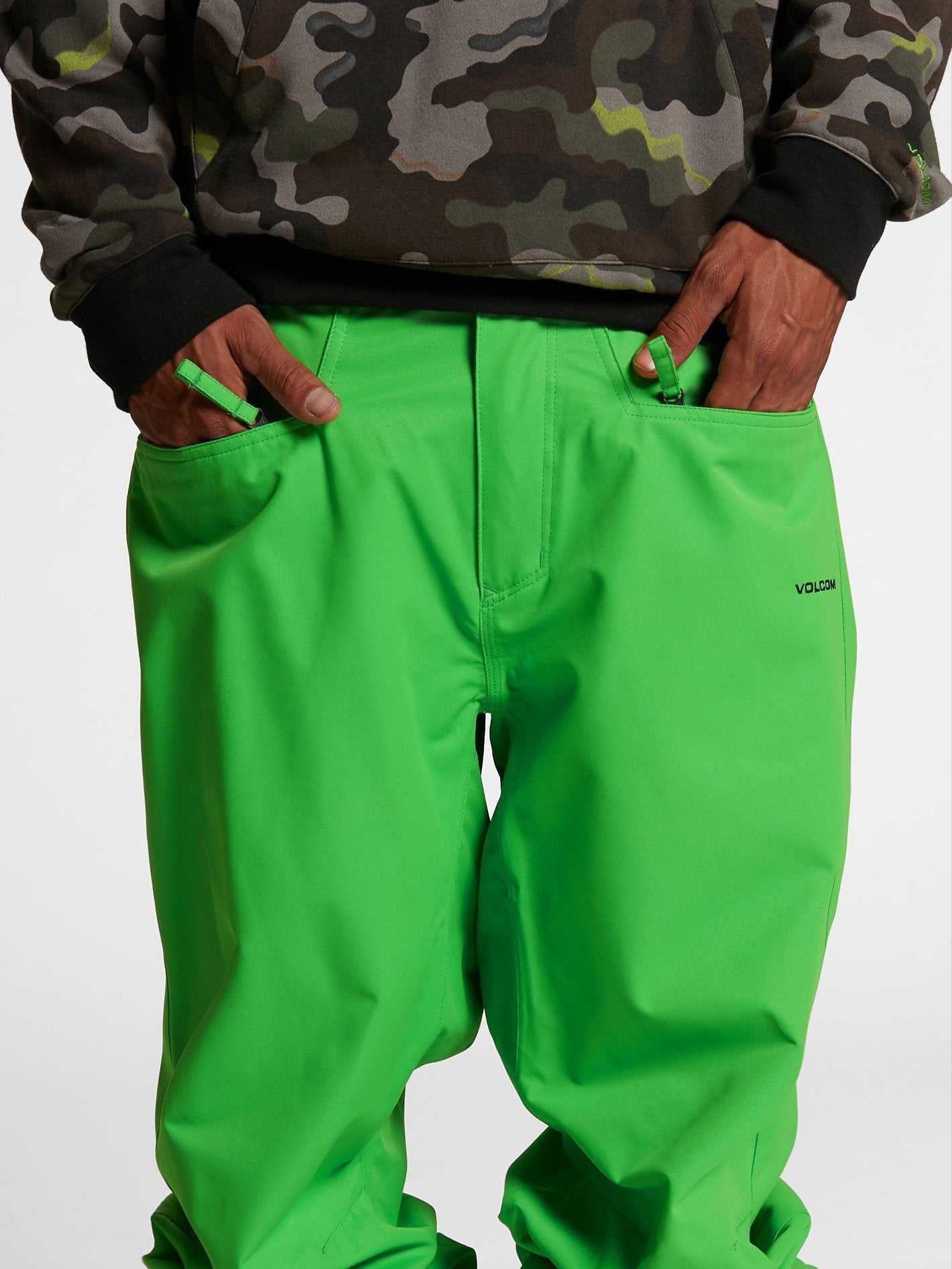 Carbon-Schneehose - Cyanblau