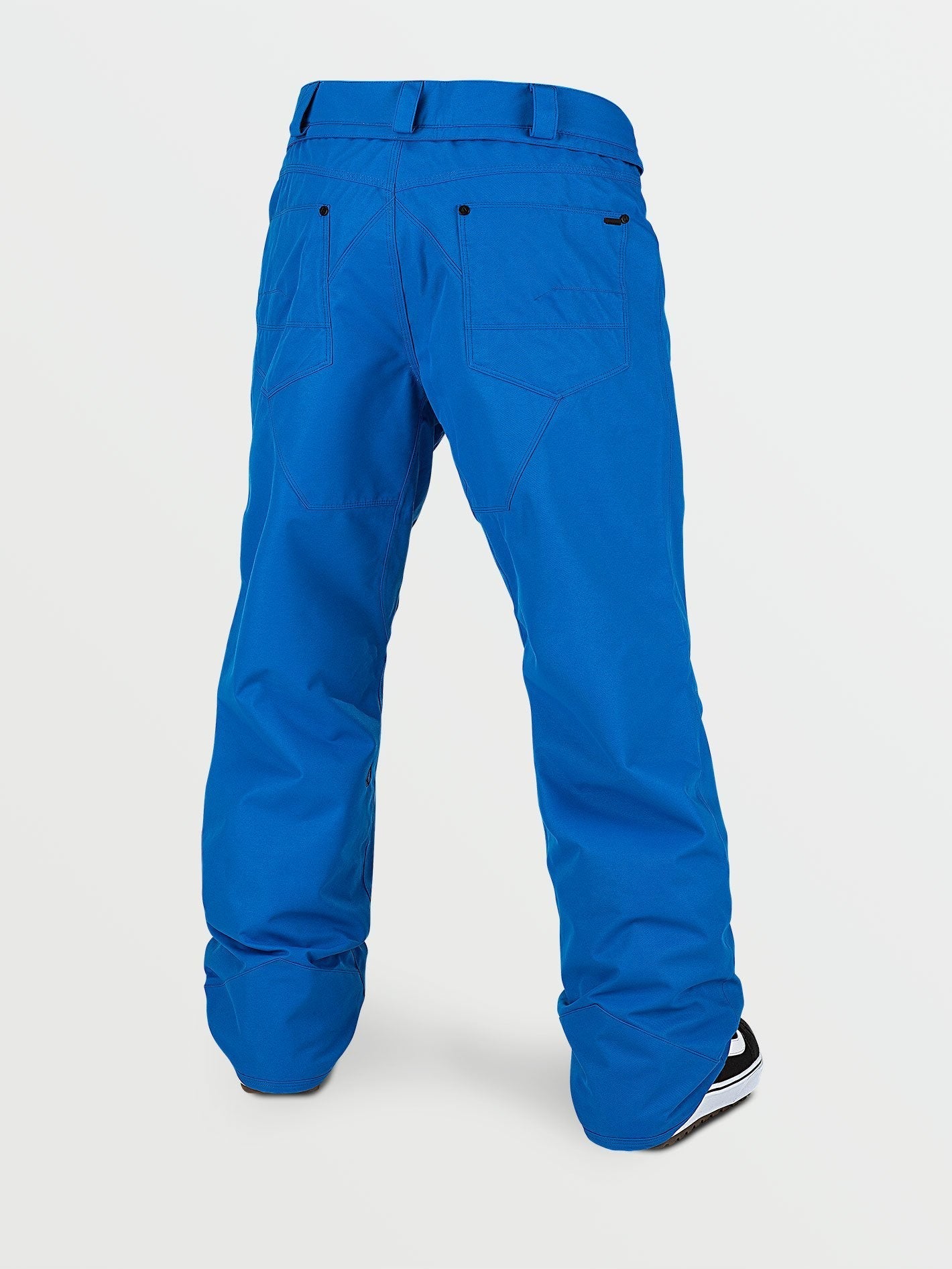 Carbon-Schneehose - Cyanblau