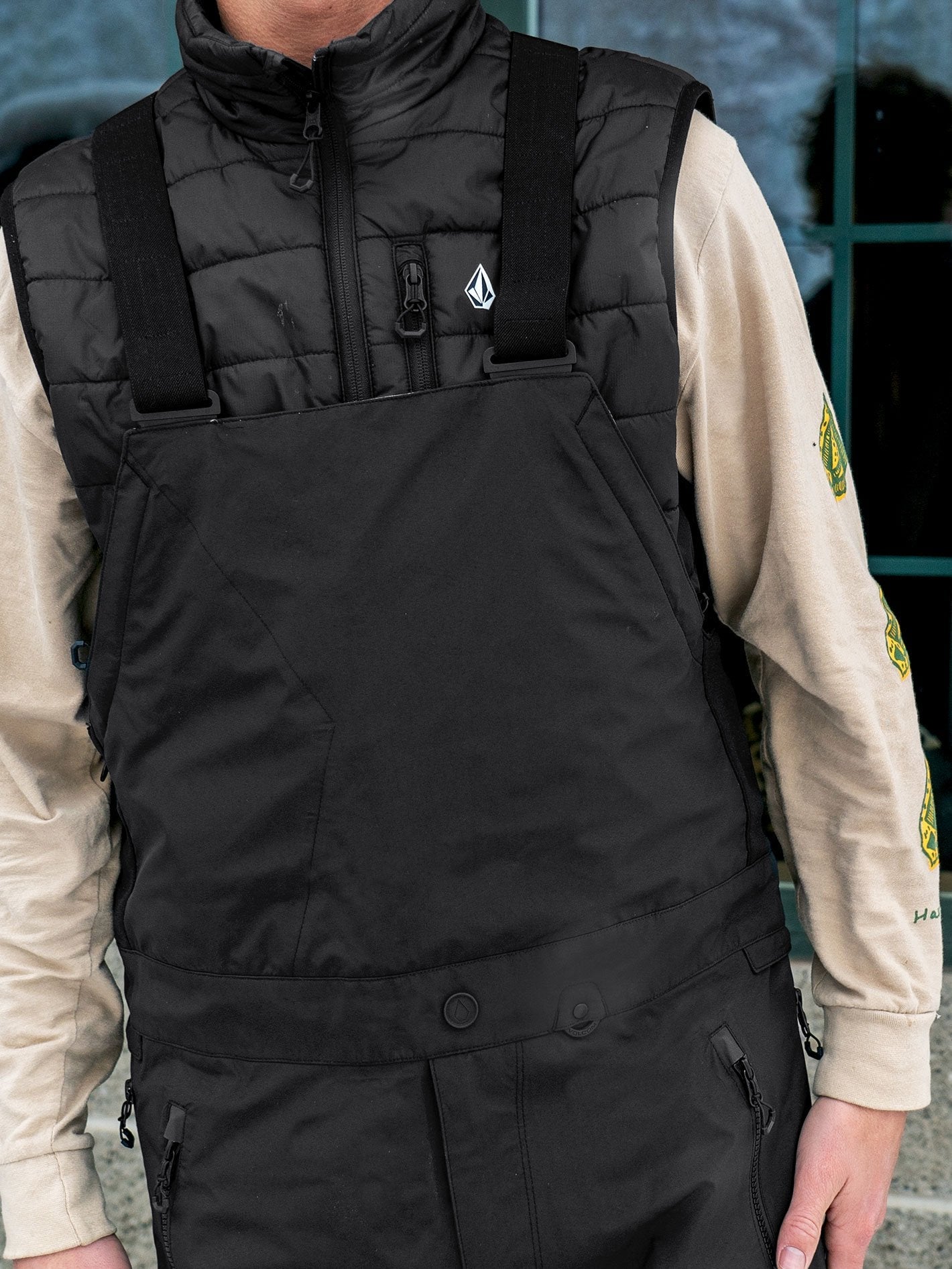 3L Gore-Tex Snow Bib - BLACK