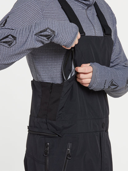 3L Gore-Tex Snow Bib - BLACK