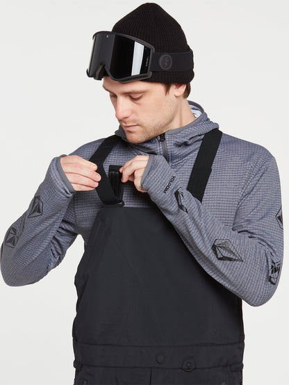 3L Gore-Tex Snow Bib - BLACK