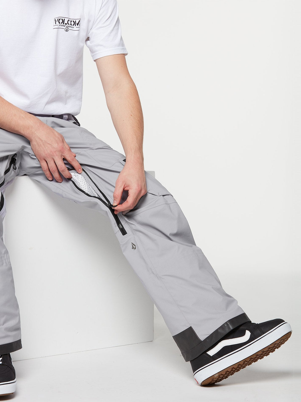Pantalon de snow Guch Stretch Gore-Tex - AMETHYST GREY