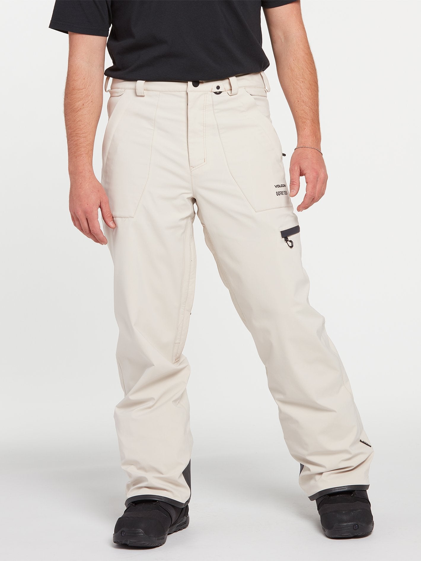 Stretch-Schneehose aus Gore-Tex – KHAKI