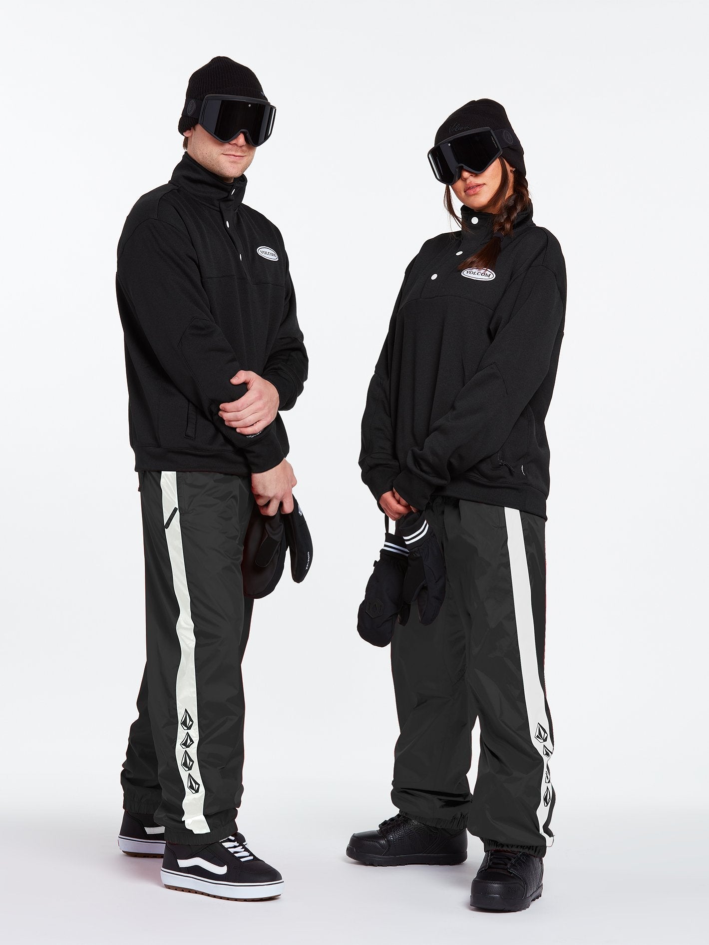 Pantlaon de snow Slashlapper - BLACK