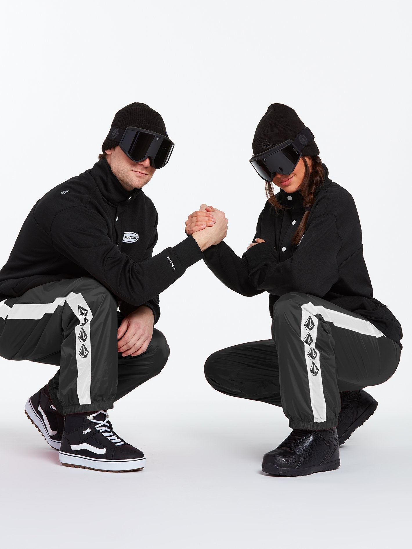 Pantlaon de snow Slashlapper - BLACK
